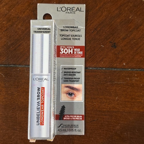 L'Oreal Other - (J52) L'Oreal Paris Unbelieva-Brow Long Wear Eyebrow Top Coat